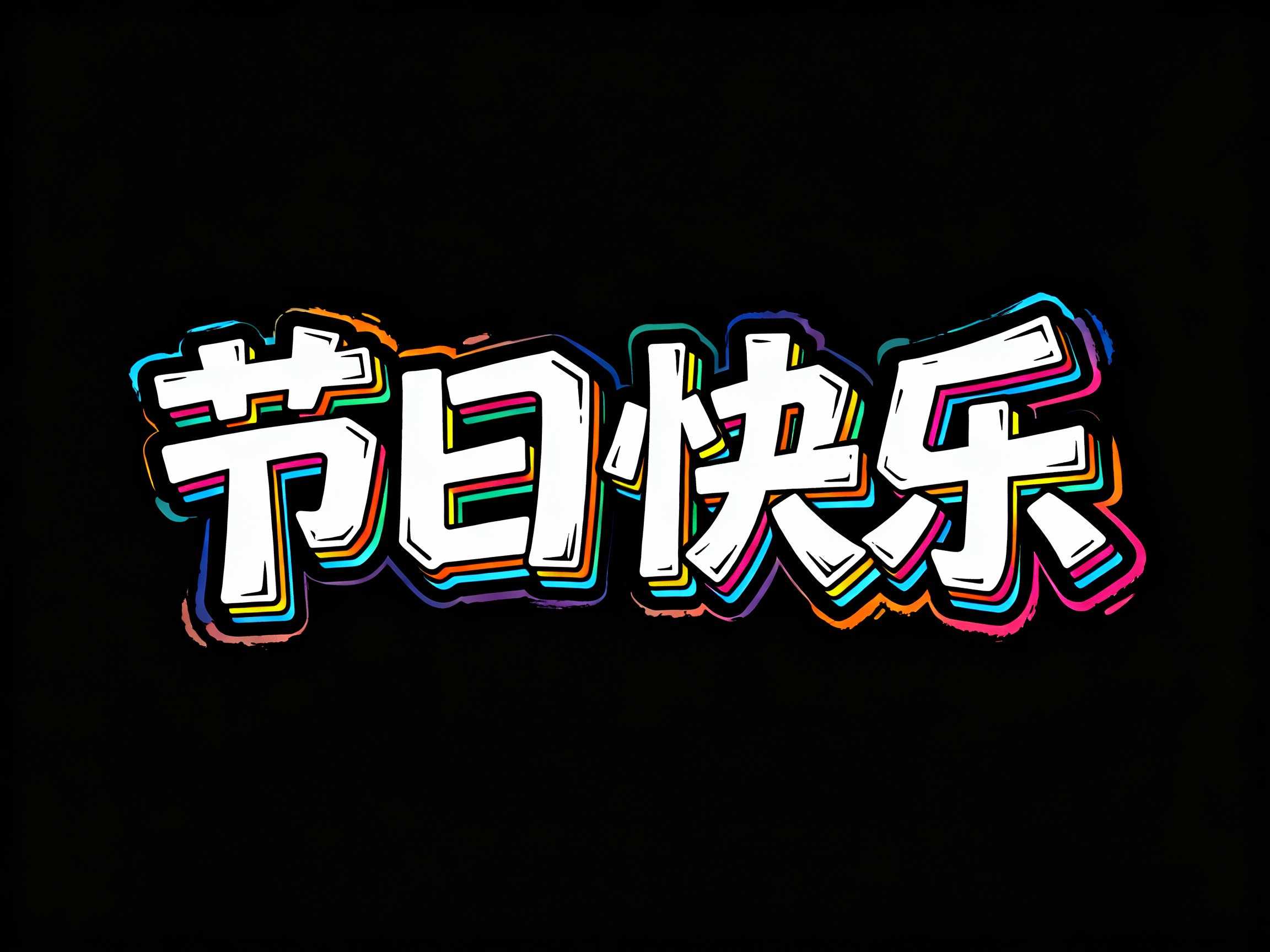 节日快乐