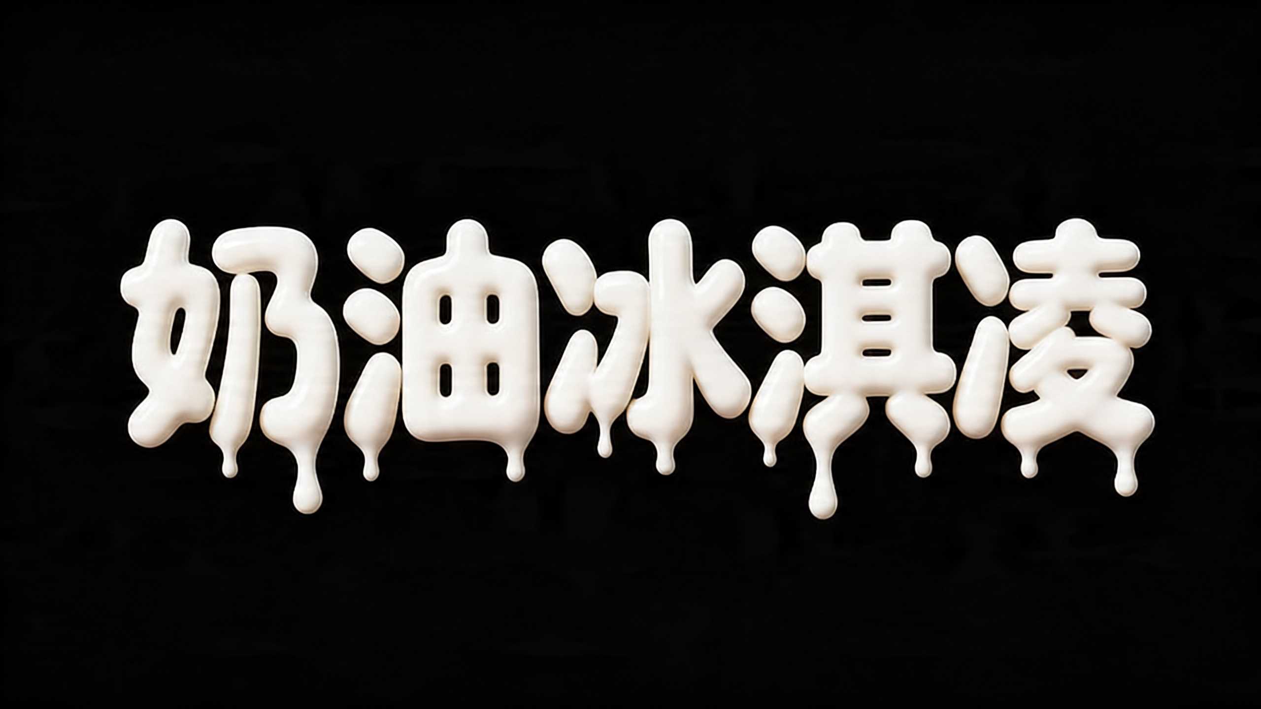 奶油冰激凌