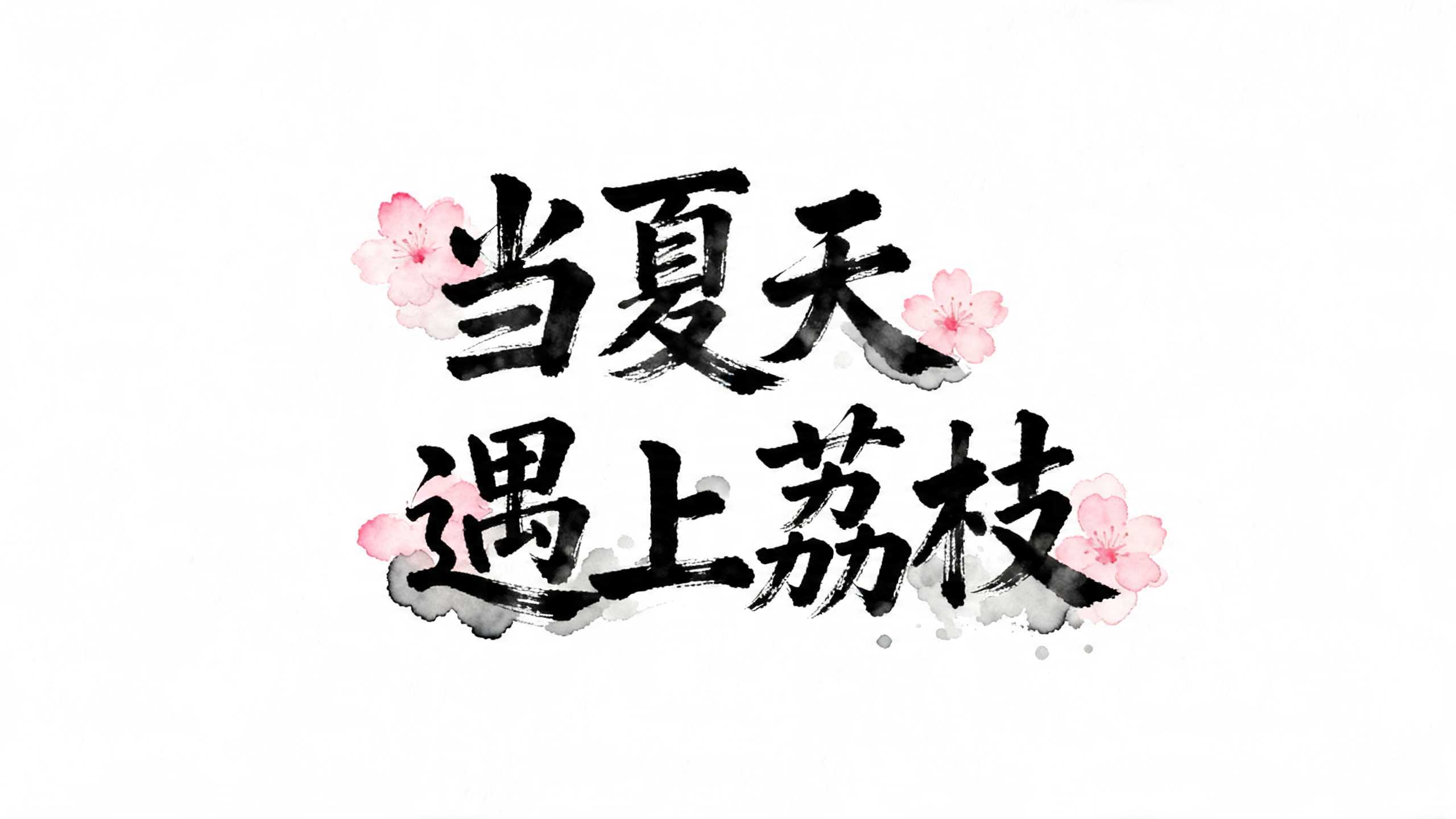 当夏天