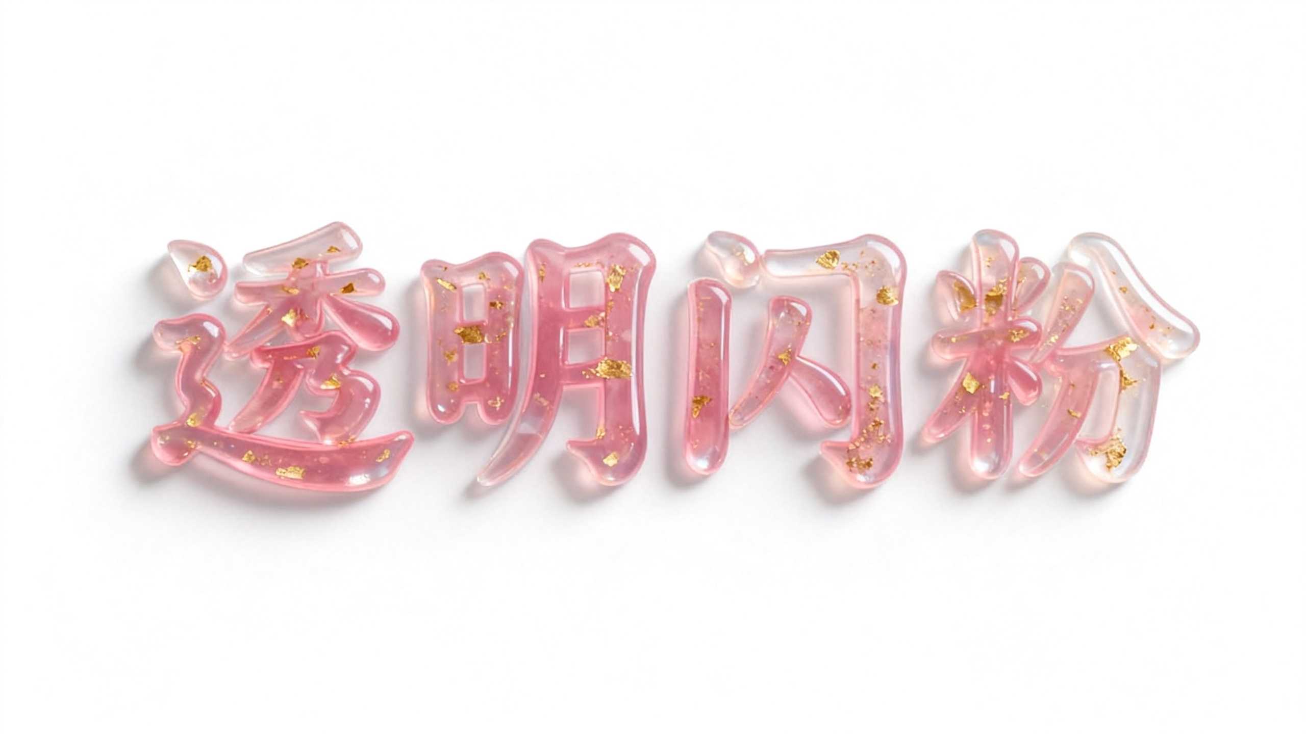 透明闪粉