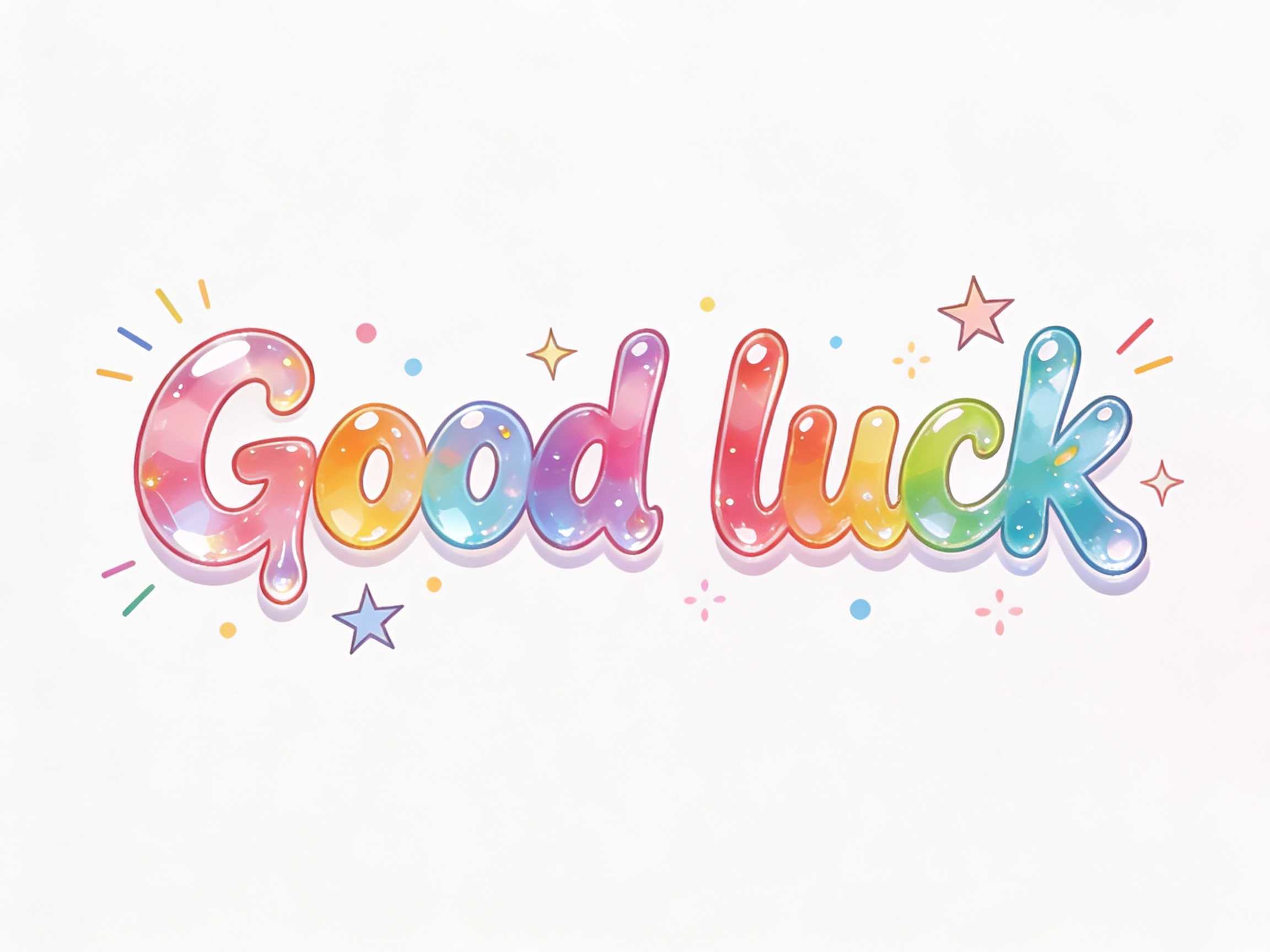 Good luck