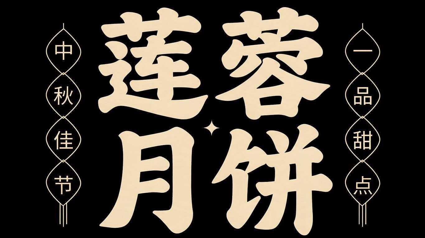 莲蓉月饼
